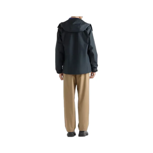 Prada Belted Straight-Leg Pants