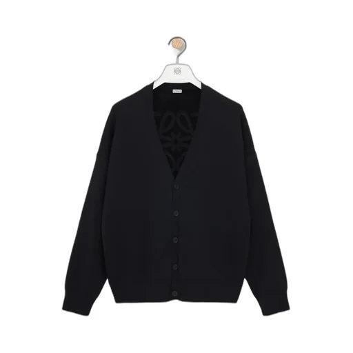 Loewe V-Neck Knitted Cardigan