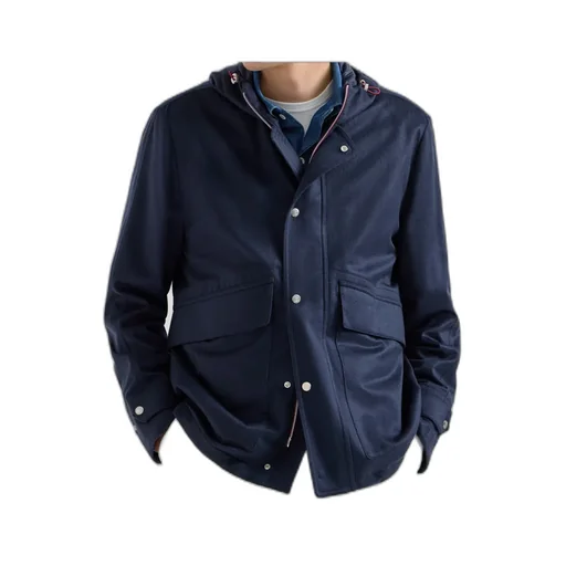 Cashmere Hooded Jacket