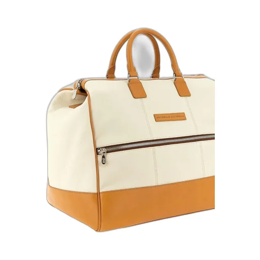 Brunello Cucinelli Leather Duffel Bag