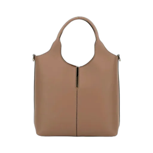 Tod's Logo Engraved Small Shopper Bag