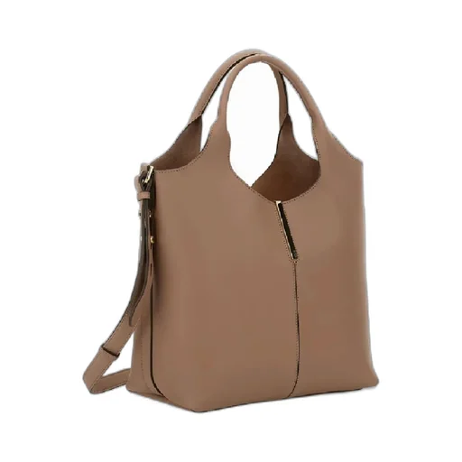 Tod's Logo Engraved Small Shopper Bag