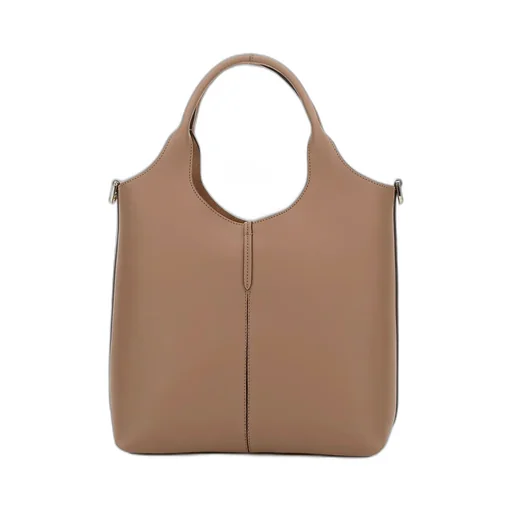 Tod's Logo Engraved Small Shopper Bag