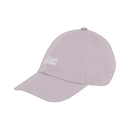 Chloé Logo Embroidered Charm Detailed Cap