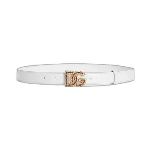 Embellished-Logo Belt