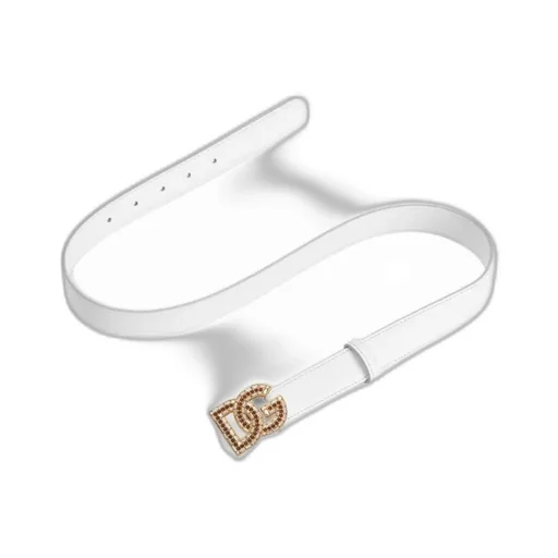Embellished-Logo Belt