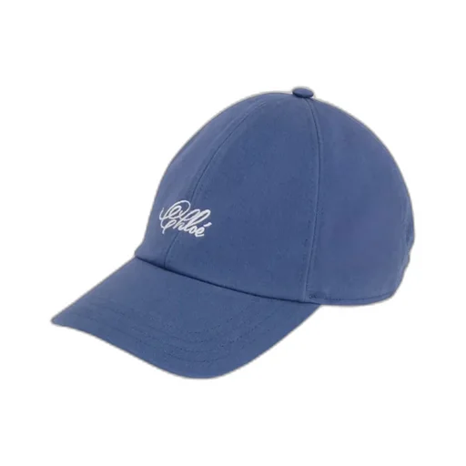 Chlo Logo Embroidered Charm Detailed Cap