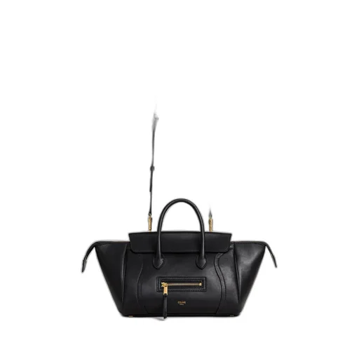 Small New Luggage In Supple Shiny Lambskin