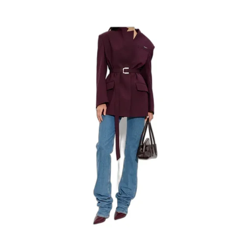 The Attico Belted Tailored Blazer