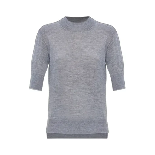 Jil Sander Mock-Neck Knitted Top