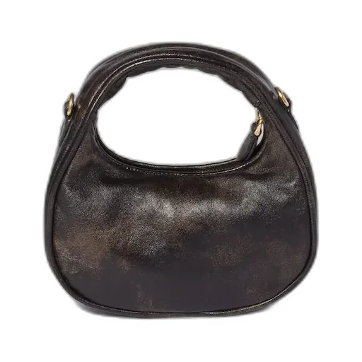 Wander Embroidered Leather Mini-Bag