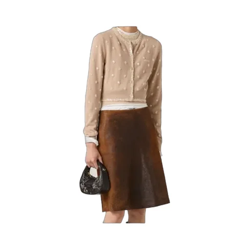 Miu Miu Long Sleeved Cardigan