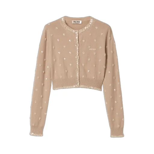 Miu Miu Long Sleeved Cardigan