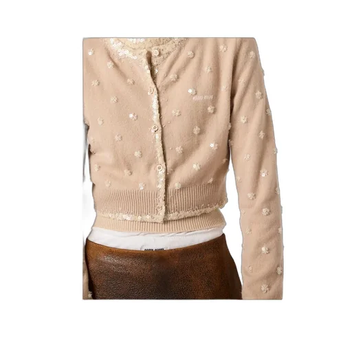 Miu Miu Long Sleeved Cardigan