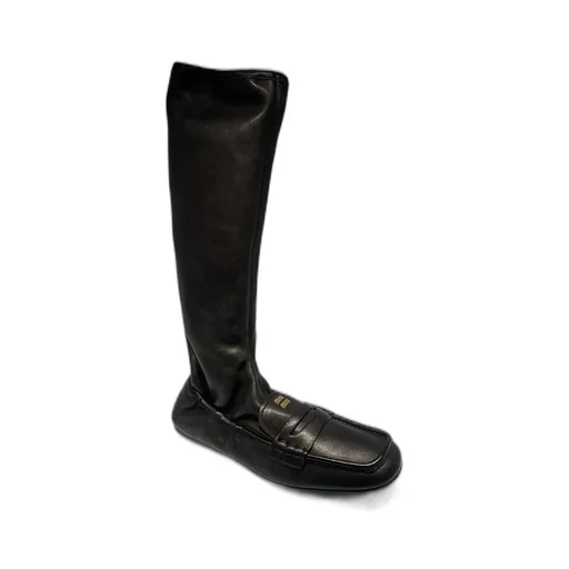 Ruches Nappa Leather Boots