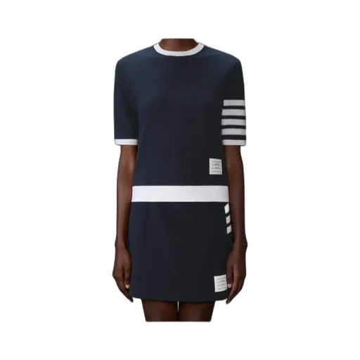 Thom Browne 4-Bar Knitted T-Shirt