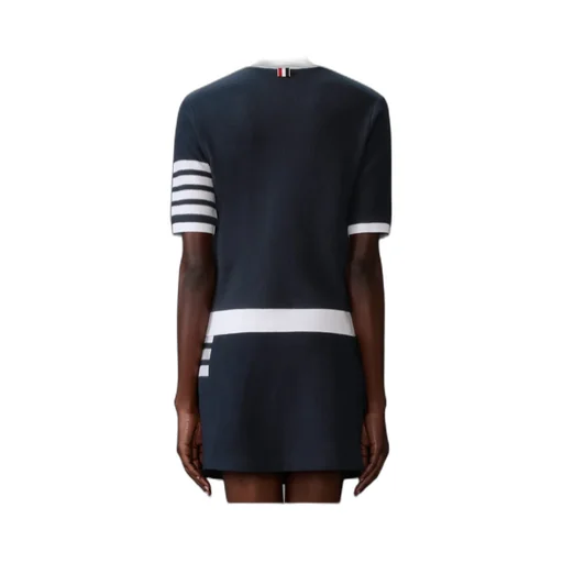 Thom Browne 4-Bar Knitted T-Shirt