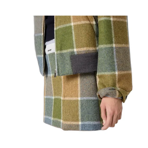 Checked Blouson Jacket