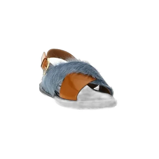 Marni Crossover Strap Fussbett Sandals