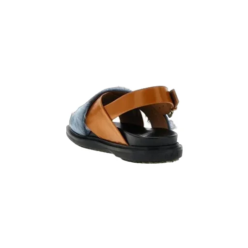 Marni Crossover Strap Fussbett Sandals