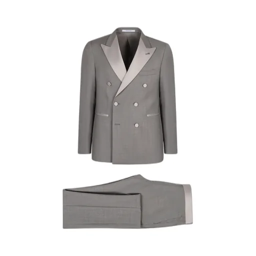 Tagliatore Double-Breasted Virgin Wool Suit