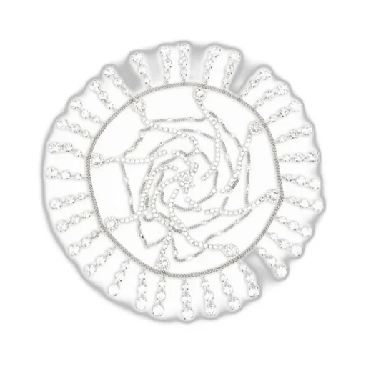 Rabanne Crystal Fringe Headpiece