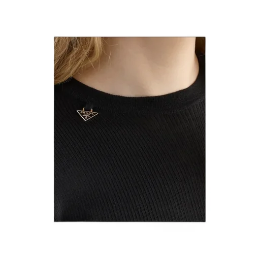 Prada Long-Sleeved Crewneck Jumper