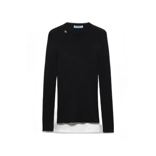Prada Long-Sleeved Crewneck Jumper