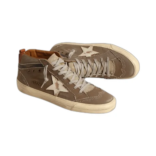 Golden Goose Deluxe Brand Star Mid-Top Sneakers