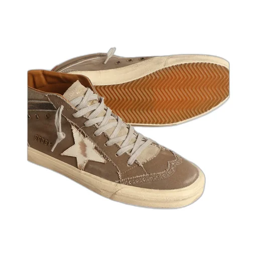 Golden Goose Deluxe Brand Star Mid-Top Sneakers