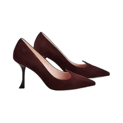 I Love Vivier Pumps In Suede