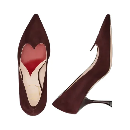 I Love Vivier Pumps In Suede