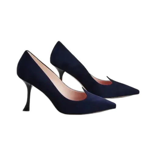 I Love Vivier Pumps In Suede