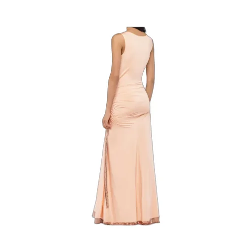 Rabanne Draped Cowl Neck Dress