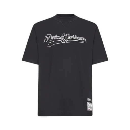 Dolce & Gabbana Logo Printed Crewneck T-Shirt