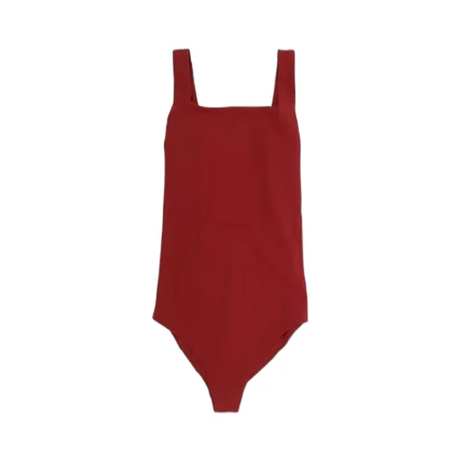 Square-Neck Swimsuit