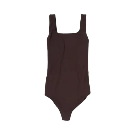 Square-Neck Swimsuit