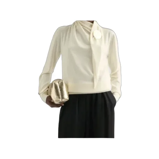Jil Sander Draped-Neck Knitted Jumper