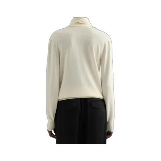 Jil Sander Draped-Neck Knitted Jumper