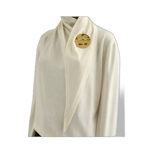 Jil Sander Draped-Neck Knitted Jumper