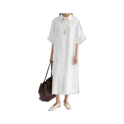 Linen Shirt Dress