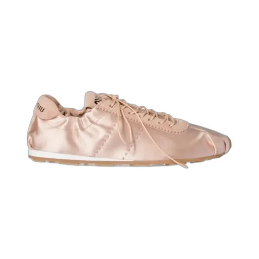 Plume Satin Sneakers