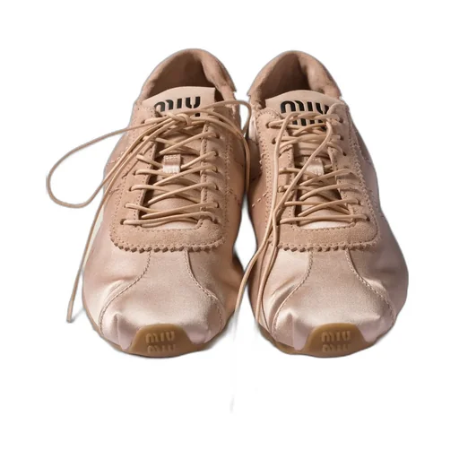 Plume Satin Sneakers