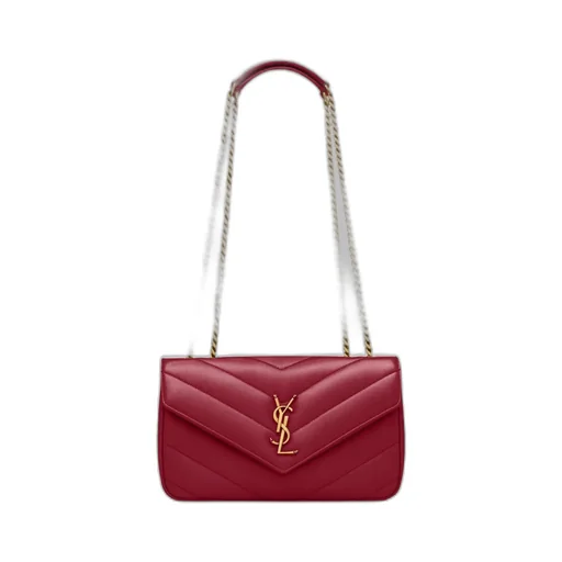 Saint Laurent Loulou Matelassé Small Shoulder Bag