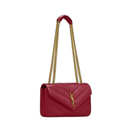 Saint Laurent Loulou Matelassé Small Shoulder Bag