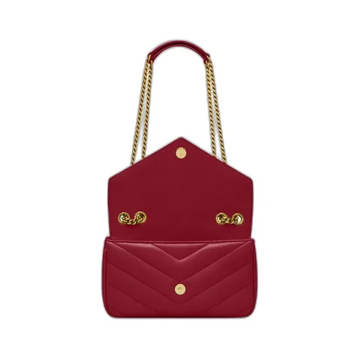 Saint Laurent Loulou Matelassé Small Shoulder Bag
