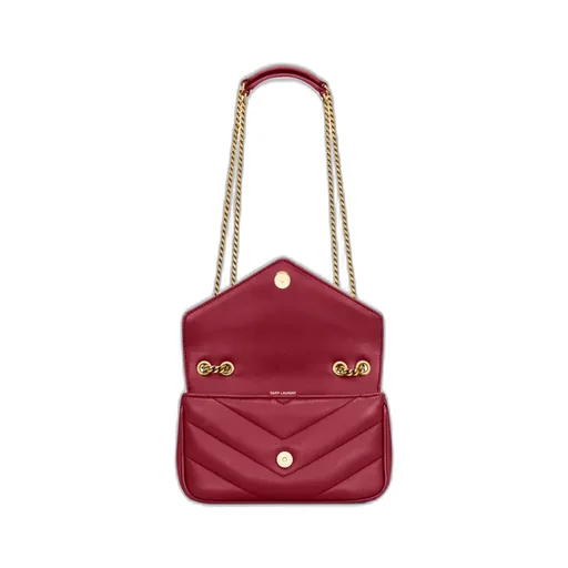 Saint Laurent Loulou Foldover Top Mini Shoulder Bag