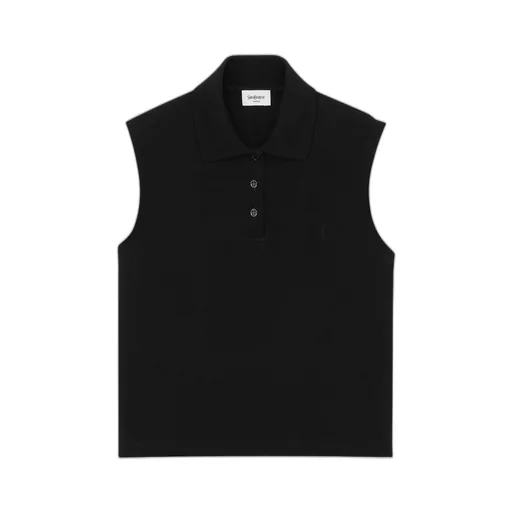 Sleeveless Polo Shirt