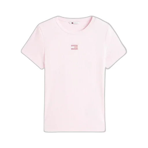 Tommy Badge Ribbed Slim T-Shirt