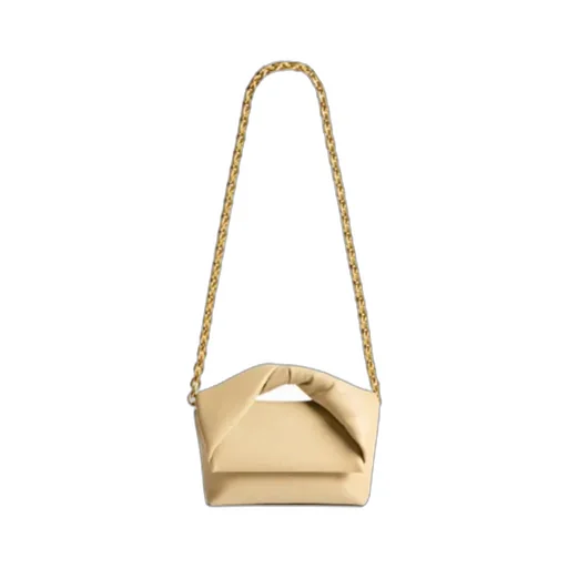 Medium Twister Bag In Taupe Leather